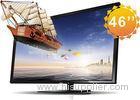 High Contrast Full Color 3D 46'' 55'' Flat Screen TV For Indoor Advertisement