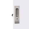 Security Sliding Glass Door Mortise Lock / Sliding Door Lockset With Pulls