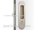 Adjustable House Door Locks Sliding Gate Lock Zinc Alloy Round Face Pulls