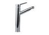 Chrome Brass Sink Faucets / Bathroom Basin Faucet Smooth Handle Operation