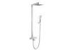 Shower Wall Panels Brass Bathroom Dual Function Via Built - In Diverter