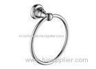 Silver Modern Towel Ring Holder Brass Bathroom Accessory Highly Reflective Looks