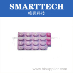 OEM Colorful Rubber Calculator Button Cover Moulding