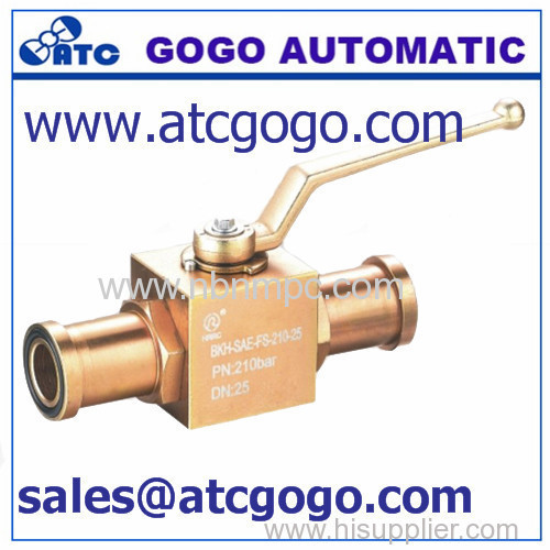 high pressure gasoline ball valve