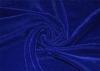 Royalblue Polyester Micro Velvet Fabric Hgih Density Anti-Static