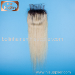 bolin hair Top Selling Body Wave Indian Hair Silk Base Closures