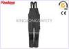 Autumn / Winter S / M / L Canvas Workwear Safety Bib Trouser With Knee Pads