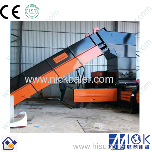 Hydraulic Baler with oil strapping machine