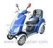 Comfortable 4 Wheel Power Scooters Blue Battery Operated Scooter With Four Wheels