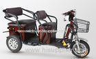 Waterproof Motor 2 Seat Electric Tricycle Adult Motorized Tricycle For Passenger