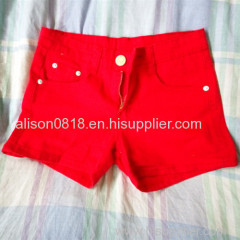 2016 fashionable used ladies short pants