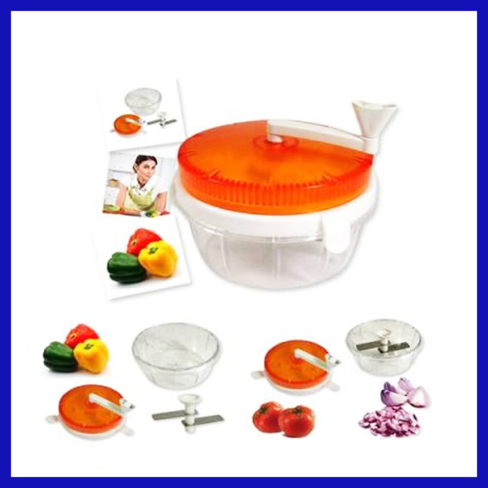 TWISTING VEGETABLE CHOPPER FOOD CHOPPER AS SEEN ON TV TVK-8662 ...