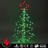 Christmas tree shape led rope lights