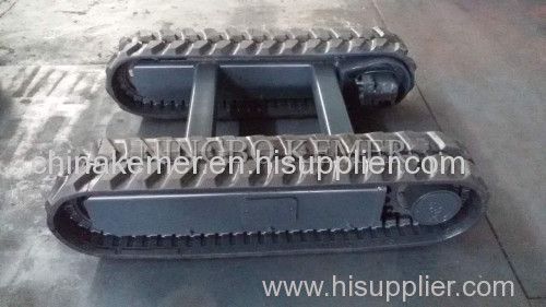 Crawler chassis track carriage