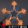 High Quality Snowflake shape led rope lights