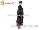 Double Wefted 100% Brazilian Human Hair Extensions Wet And Wavy Virgin Hair
