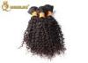 Goddess Double Drawn Raw Indian Human Hair Weave For Hairdressing Salon