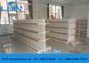White Floor Standing Heavy Duty Storage Supermarket Display Racks