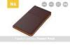 Leather Style 6000mAh Slim Power Bank Built In Usb Output And Micro Input Cable