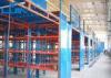 Shelving Mezzanine Floors Light Duty Industrial Storage Rack 450LBS / 200kg Per Shelf