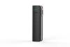 High Power Dual Usb Leather Power Bank Slim 2200mah / Backup Battery Pack