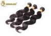 Long Lasting Smooth Indian Human Hair Weave Double Weft Hair Extensions