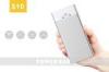 Dual Output Portable External Battery Power Bank 10000mAh With 4 LED Light