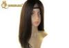 Indian Original 100% Lace Front Human Hair Wigs With Bleached Knots