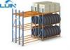 Steel / wood shelves heavy duty shelving racks for material stock