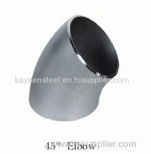 KAYSEN STEEL STIANLESS STEEL PIPE FITTINGS-BUTT WELDING 45DEGREE ELBOW LR