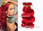 Peruvian Red Peruvian Body Wave Hair Bundles 24 Inch Hair Extensions