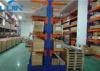 Durable blue powder coating Cantilever Racking Systems for long material