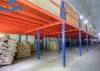 2 -levels Industrial Storage Rack Mezzanine Floors with Steel / Plywood Flooring