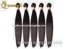 White Girl Straight Indian Human Hair Weave 12-28 Inch Hair Extensions
