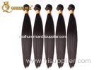 White Girl Straight Indian Human Hair Weave 12-28 Inch Hair Extensions