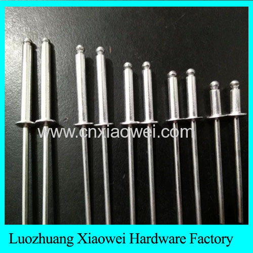 high quality open end stainless steel blind rivet