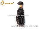 OEM Glam Natural Black Real Indian Virgin Hair Kinky Curly Hair Extensions