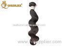 Full Head Mongolian Hair Extensions Body Wave Tangle Free Hair Wefts