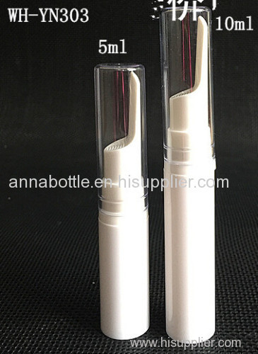 empty 5ml 10ml cosmetic l airless bottle eye serum bottle