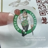Custom Clear Brittle Non Removable Sticker Permanent Adhesive Tamper Evident Transparent Breakable Seal Sticker