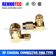 New hot best RP right angle sma plug to jack connector connector for cable