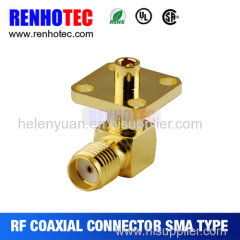 Best Price Flange sma female r/a connector for cable RG59