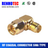 High quality right angle SMA waterproof connector for cable