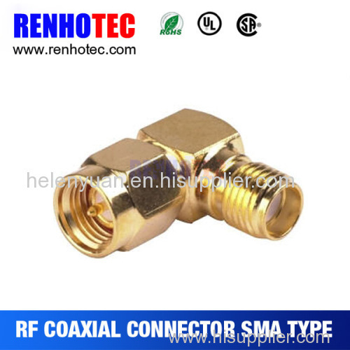 High quality right angle SMA waterproof connector for cable