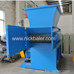 single shaft wood pallet shredder