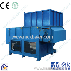 plastic double shaft shredder