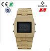 Bewell Natural Wood Bamboo Wrist Watch Water Resistant 12 Months Warranty