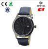 Black Big Face Quartz Stainless Steel Watch For Men And Women