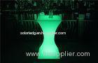 Portable White LED Pub Table 6 Hours Charging Time LED Lighting Furniture