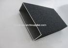 6063 T5 Extruded Aluminum Rectangular Tubing Sand Blasting 0.5 - 2.0 mm Thickness